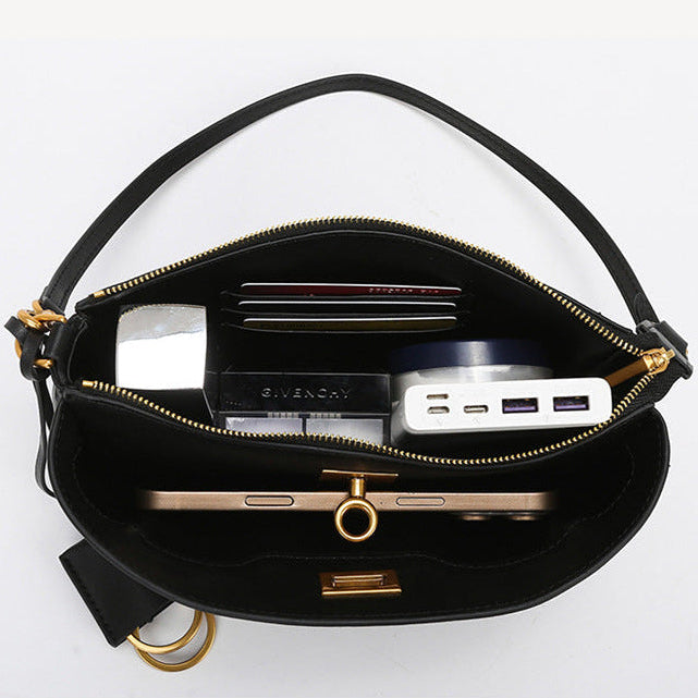 The Turn Lock Shoulder Bag