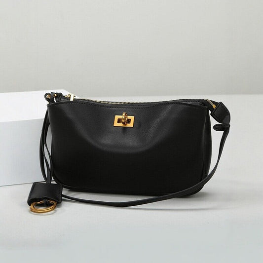 The Turn Lock Shoulder Bag