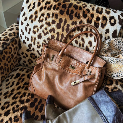 Maren Cowhide Leather Handbag