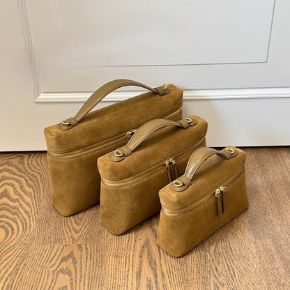 Mini Leather Bag – Cowhide & Suede