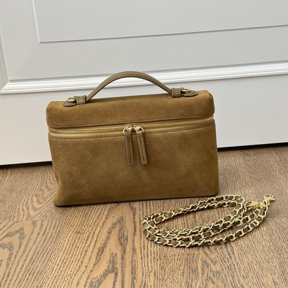 Mini Leather Bag – Cowhide & Suede