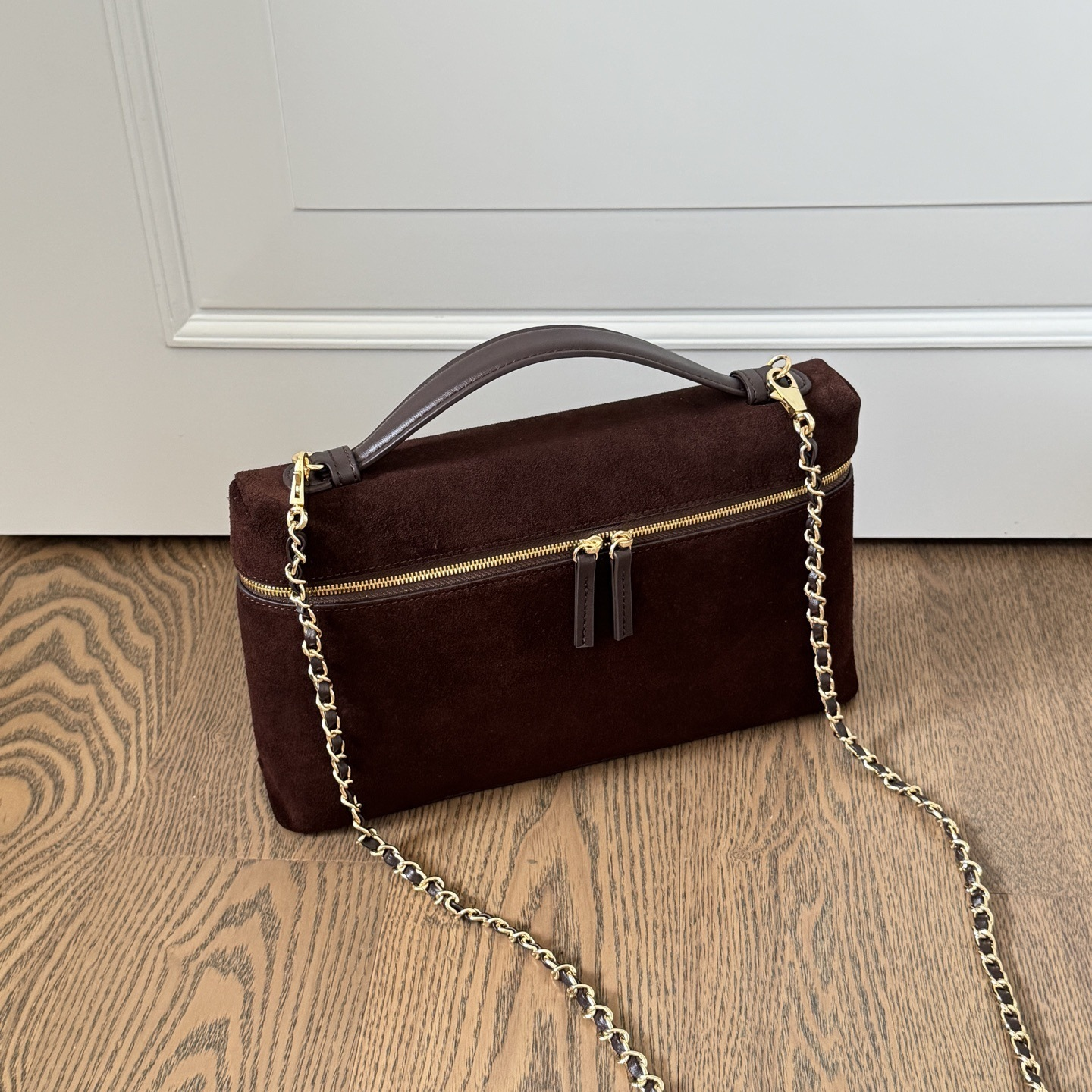 Mini Leather Bag – Cowhide & Suede
