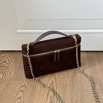 Mini Leather Bag – Cowhide & Suede