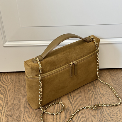 Mini Leather Bag – Cowhide & Suede