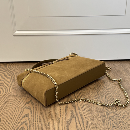 Mini Leather Bag – Cowhide & Suede