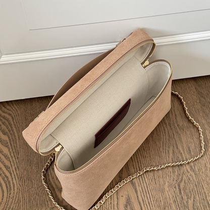 Mini Leather Bag – Cowhide & Suede