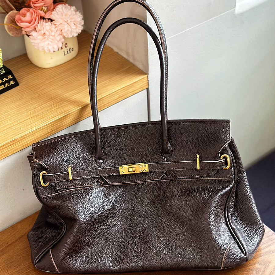 Maren Cowhide Leather Handbag