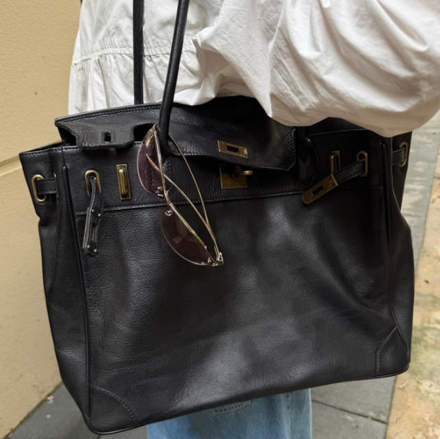 Maren Cowhide Leather Handbag