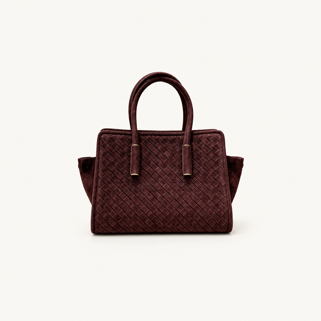 Coffee tote, warm white background