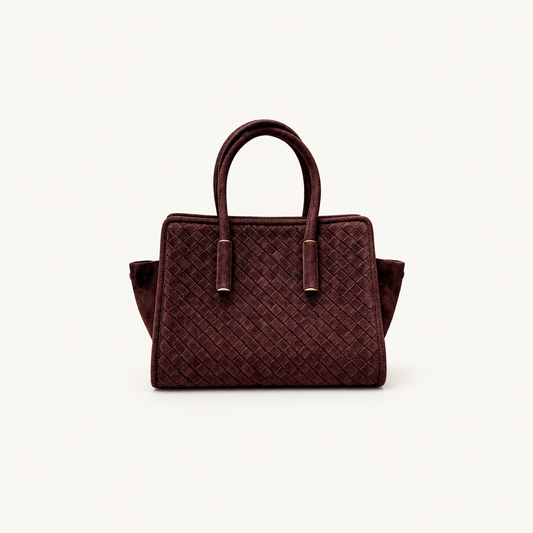 Coffee tote, warm white background