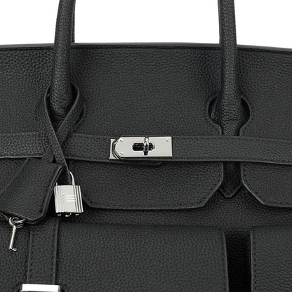 Go‑anywhere leather travel bag